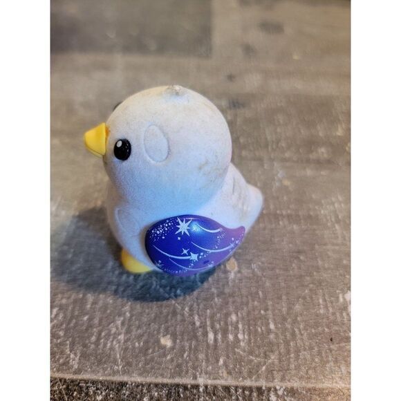 Purple white duck chick AS IS toy figure pet - Picture 5 of 5